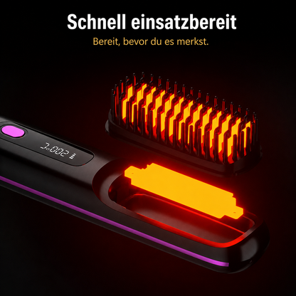 Lunvé Heat Brush | Mehr Volumen für kurzes Haar