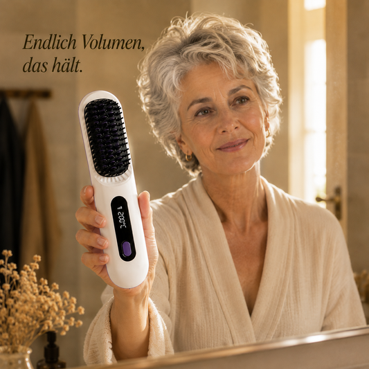 Lunvé Heat Brush | Mehr Volumen für kurzes Haar