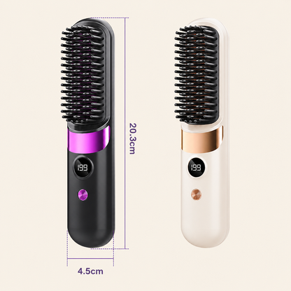 Lunvé Heat Brush | Kabellose Glättbürste