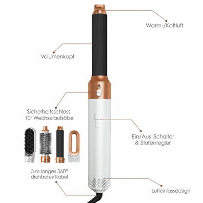 Lunvé Air Styler | 5-in-1 Haar Styler & Trockner