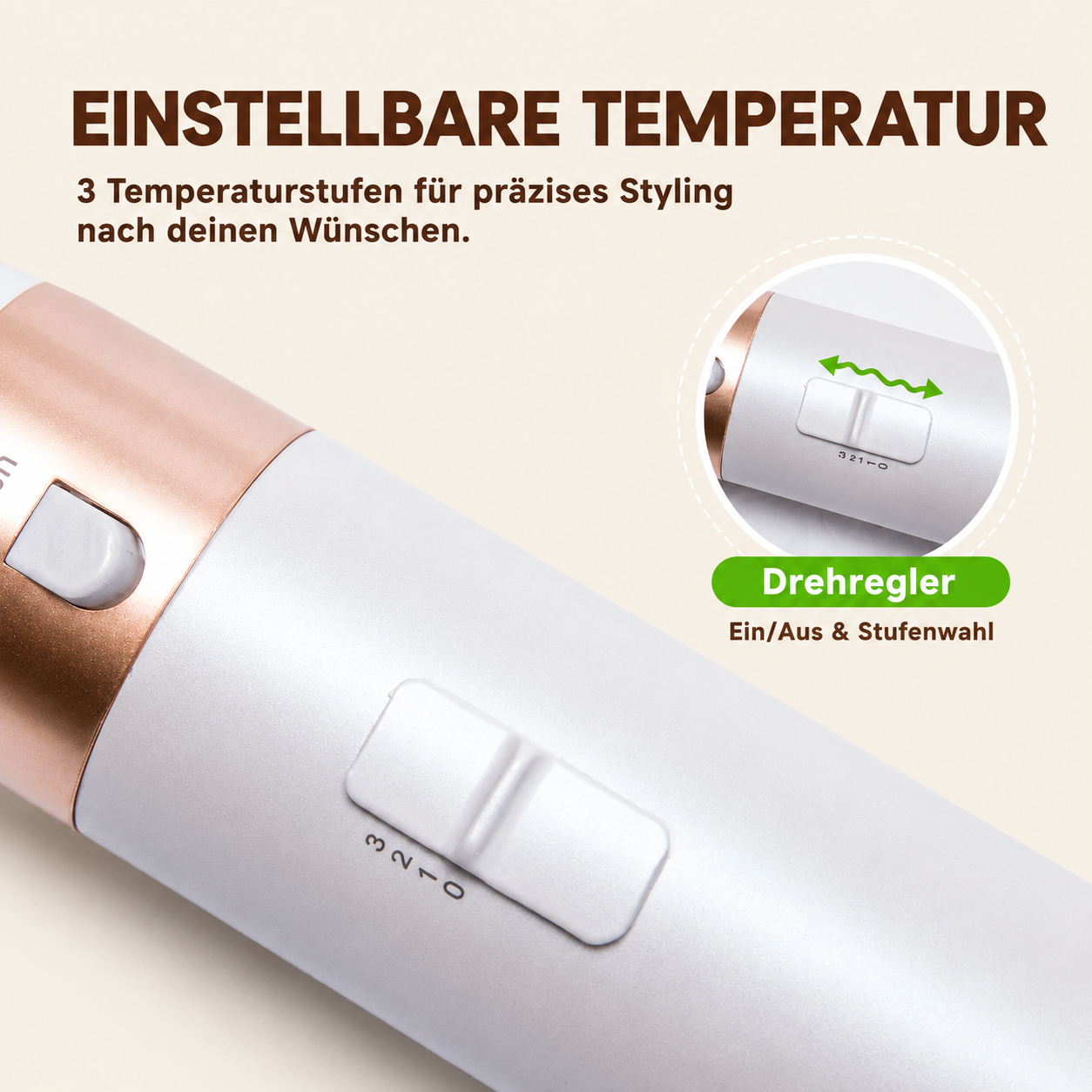 Lunvé Air Styler | 5-in-1 Haar Styler & Trockner