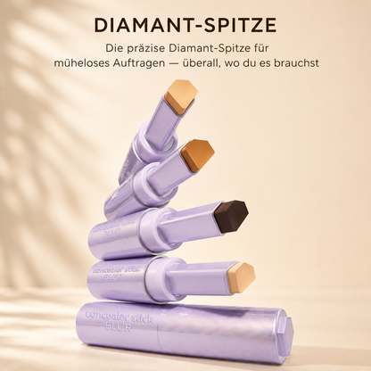 Lunvé Blur Stick | Concealer & Pflege in einem mit Blending-Bürste