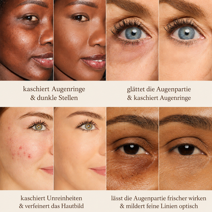 Lunvé Blur Stick | Concealer & Pflege in einem mit Blending-Bürste