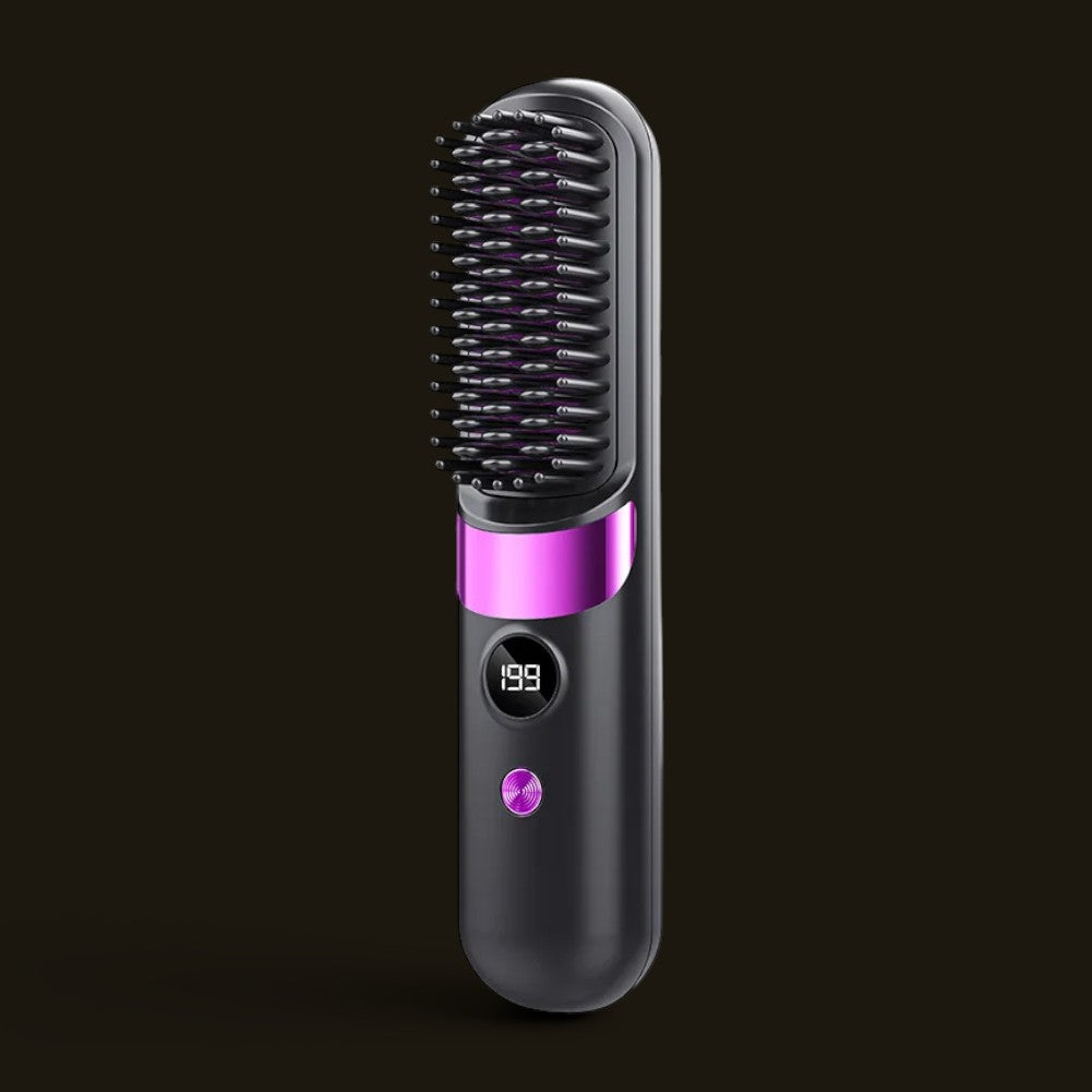 Lunvé Heat Brush | Kabellose Glättbürste